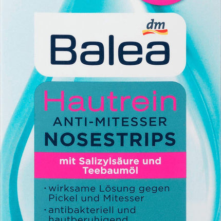 Balea ādas attīrīšanas pretmelnajiem punktiem deguna plāksnītes, 1 x 3 gab.