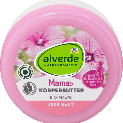 alverde NATURAL COSMETICS - Mama Organic Mallow Body Butter, 200 ml