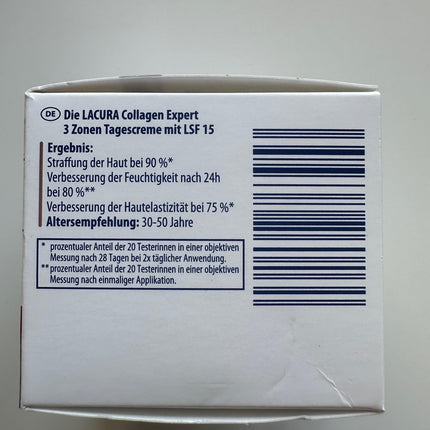 LACURA Collagen 3 zonu krēms sejai ar hialuronskābi 50 ml