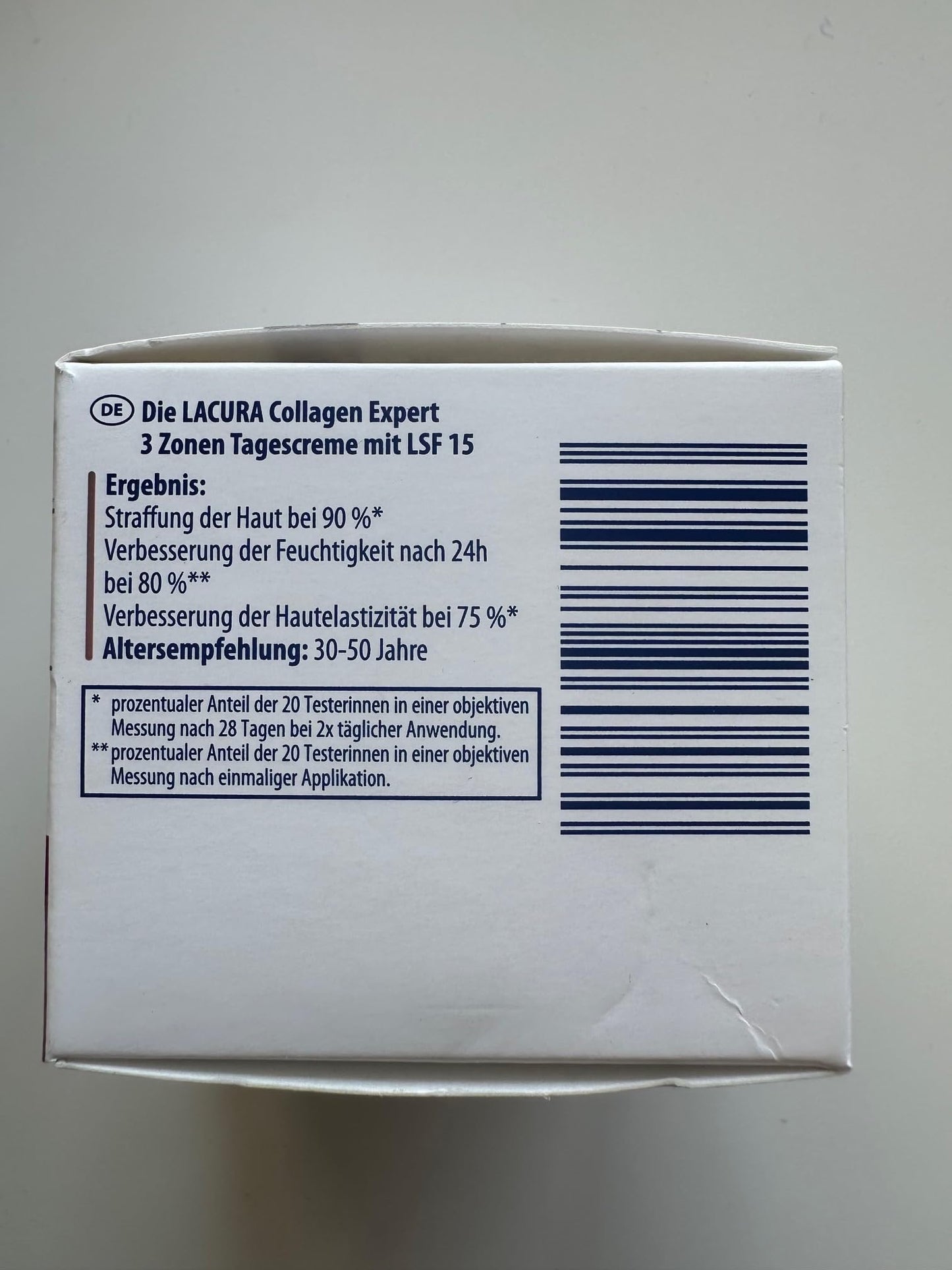 LACURA Collagen 3 Zonen Creme Gesichtscreme mit Hyaluronsäure 50 ml