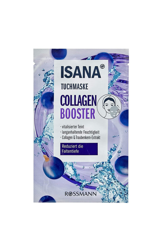 ISANA Papier Gesichtsmaske Collagen Booster 1 Stück