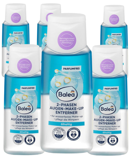Balea Augen Make-up Entferner von Balea, 6er Pack (6 x 100 ml)