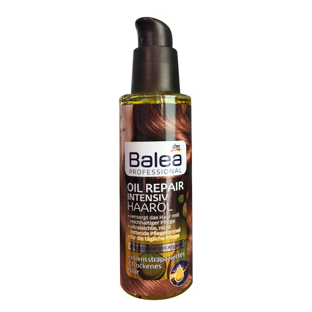Balea Professional Oil Repair intensīvā matu eļļa (100 ml pudele)