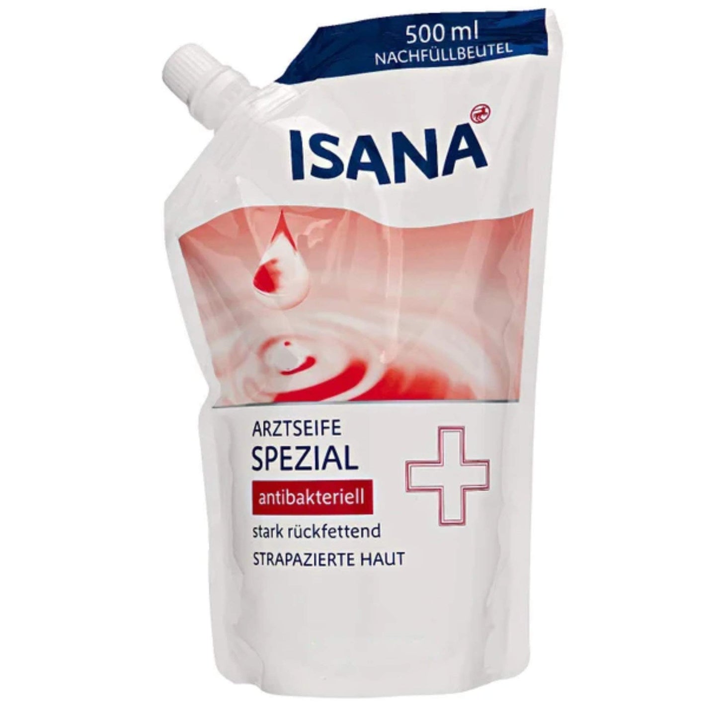 ISANA Arztseife Spezial Nachfüllbeutel, 500 ml