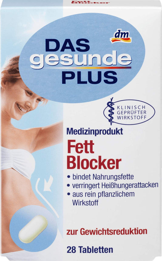DAS gesunde PLUS Fett Blocker, Tabletten, 28 Stück