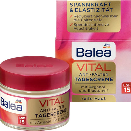Balea VITAL atjaunojošais dienas krēms, 50 ml