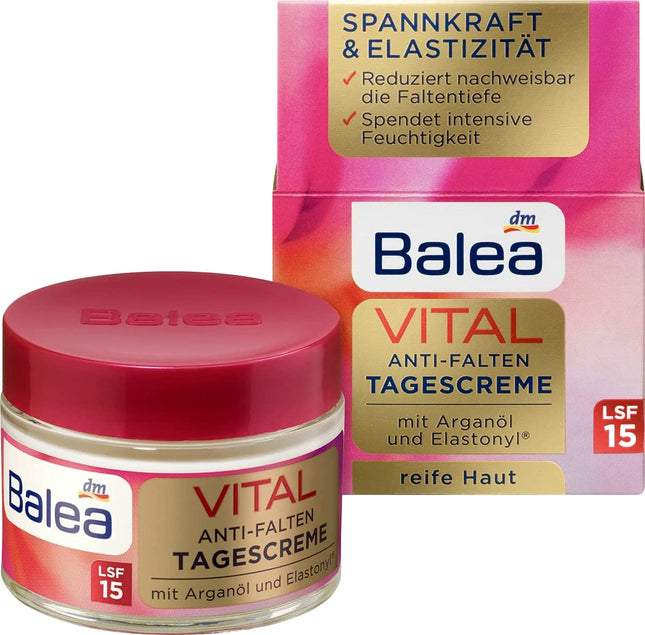 Balea VITAL atjaunojošais dienas krēms, 50 ml