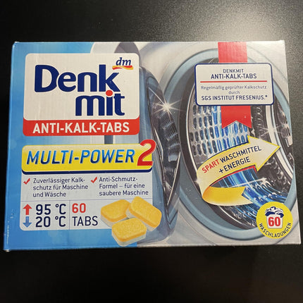 Denkmit pretkaļķakmens tabletes Multi-Power 2, 60 gab.