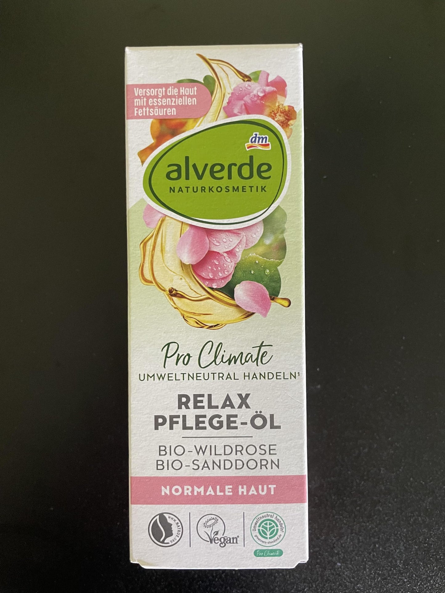alverde NATURKOSMETIK alverde Relax Pflege-Öl Bio-Wildrose, Bio-Sanddorn, 100 ml