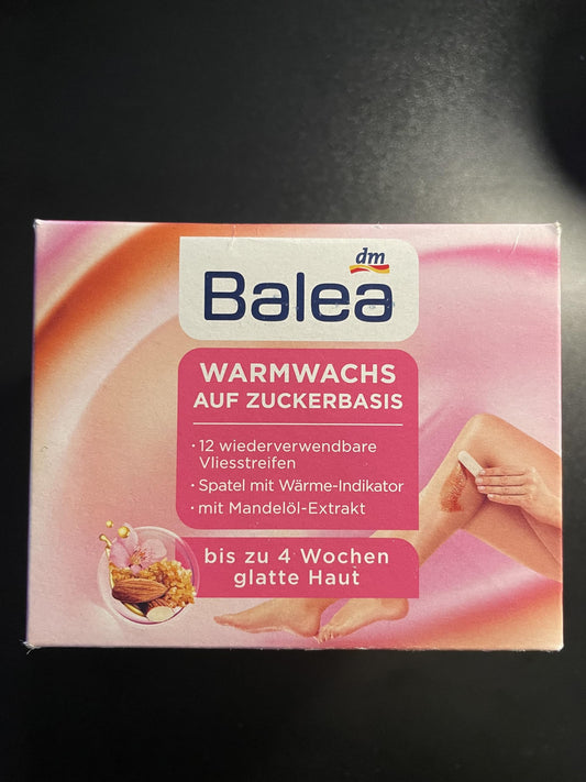 Balea Warmwachs auf Zuckerbasis, 250 ml