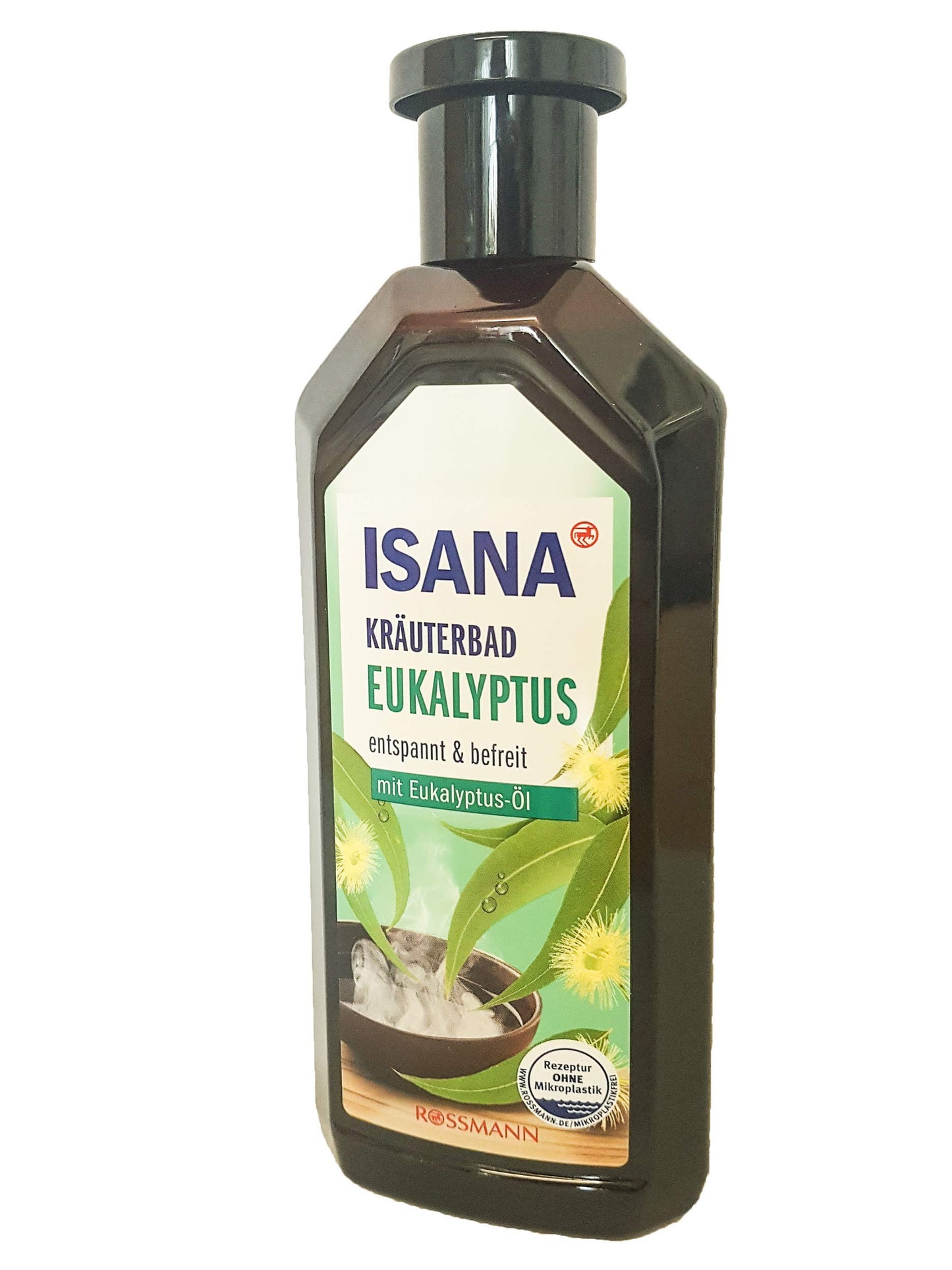 Kräuterbad Eukalyptys von Isana 500 ml Entspannungsbad