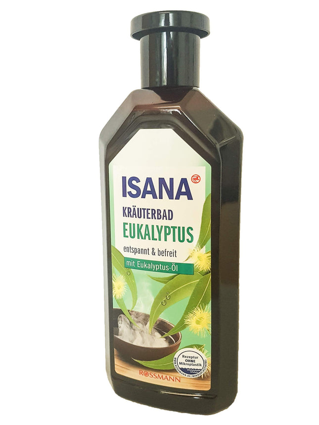 Kräuterbad Eukalyptys von Isana 500 ml Entspannungsbad