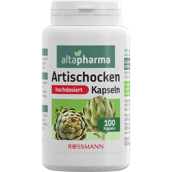 Altapharma Artischocken Kapseln, Leber&Galle&Fettverdauung, 1x100 St., 46 g, neu&ovp