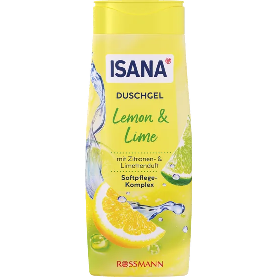 ISANA Duschgel Lemon & Lime, 300ml, neu&ovp