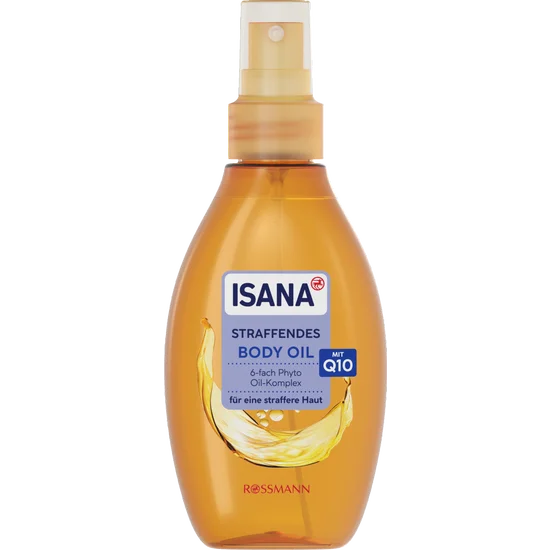 ISANA straffendes Body Oil, 6-fach Phyto Öl-Komplex, mit Q10 Straffung, 150 ml, neu&ovp