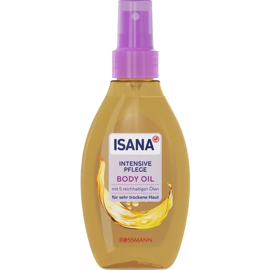 ISANA Body Oil, mit 5 reichhaltigen Ölen, intensive Pflege, 150 ml, neu&ovp