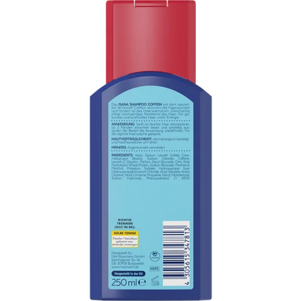ISANA Coffein Shampoo, 250ml, neu