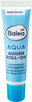 Aqua acu rullīša krēms | Ar atvēsinošu masāžas bumbu | Ar aļģu ekstraktu | Nodrošina ilgstošu mitrināšanu | 15 ml