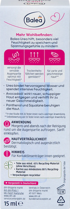 Balea Augencreme UREA, 15 ml