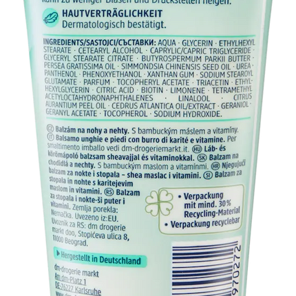 Balea Fuß- & Nagelbalsam, 100 ml, neu&ovp