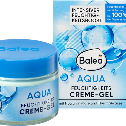 Balea Gesichtscreme Gel Aqua, 50 ml, neu&ovp