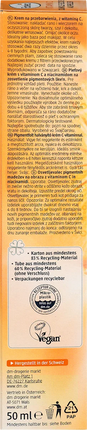 BALEA tumšo plankumu balinātājs, efektīvs pret pigmentācijas plankumiem ar C vitamīnu, 50ml 