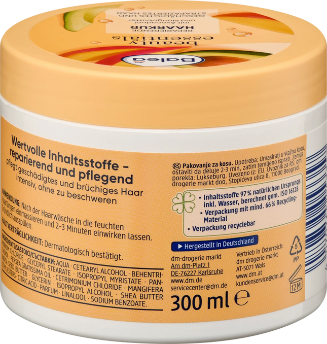 Balea Haarkur reparierend, mit Avocadoöl & Mangobutter, 300 ml, neu&ovp