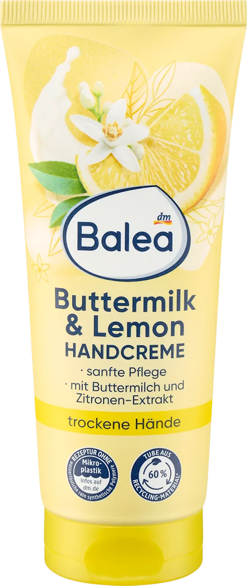 Balea Handcreme Buttermilk & Lemon, 100 ml, neu&ovp