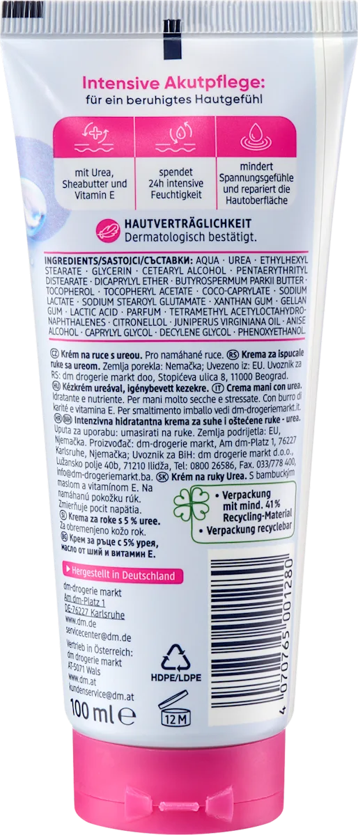 Balea Handcreme Urea  (5%) , 100 ml, neu&ovp