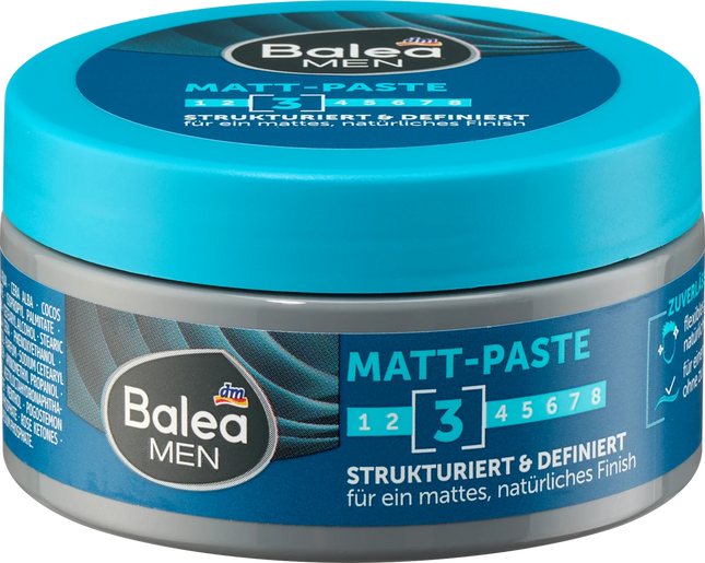 Balea MEN Styling Creme Matt-Paste, 100 ml, neu&ovp