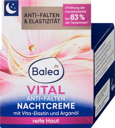 Balea Nachtcreme Anti Falten Vital regenerierend, 50 ml, neu&ovp