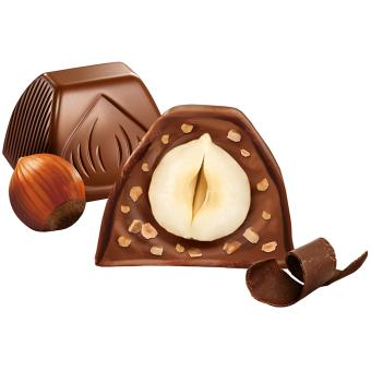 Ferrero Küsschen Klassik – Knackig geröstete Haselnuss umhüllt von feiner Schokolade – 1 Packung à 20 Einzelpralinen, 178g