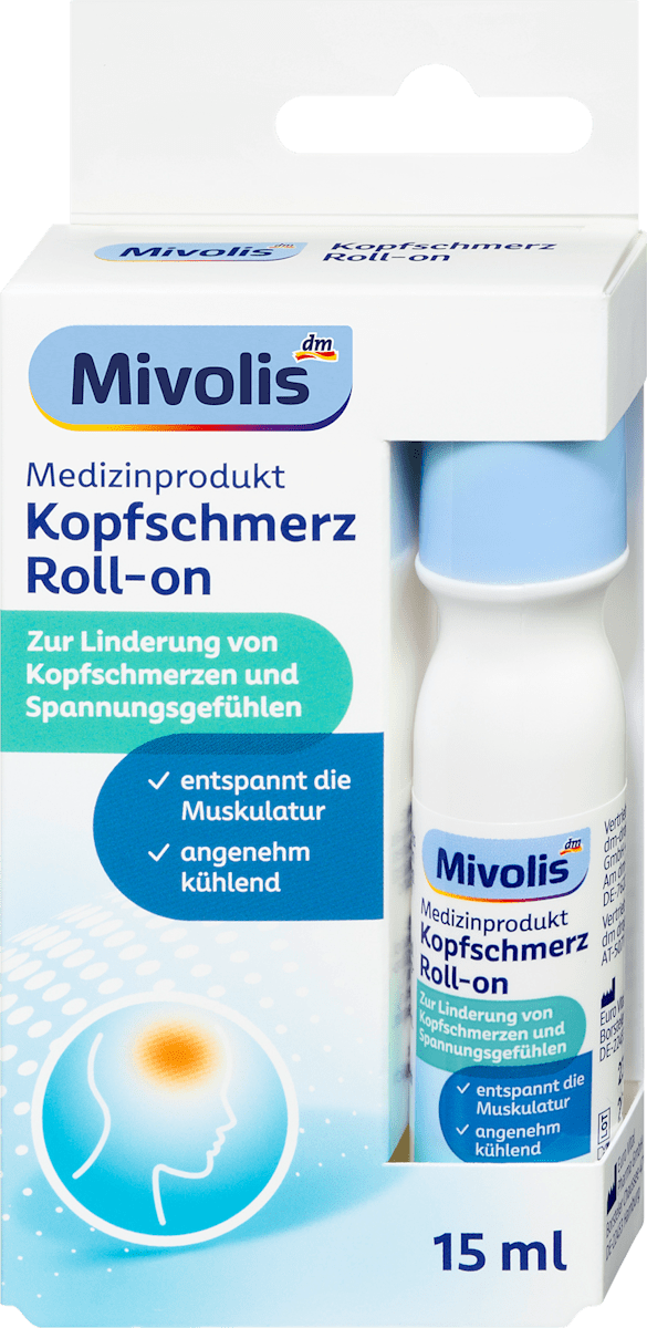 Mivolis Kopfschmerz Roll-on, 1x15ml, neu&ovp
