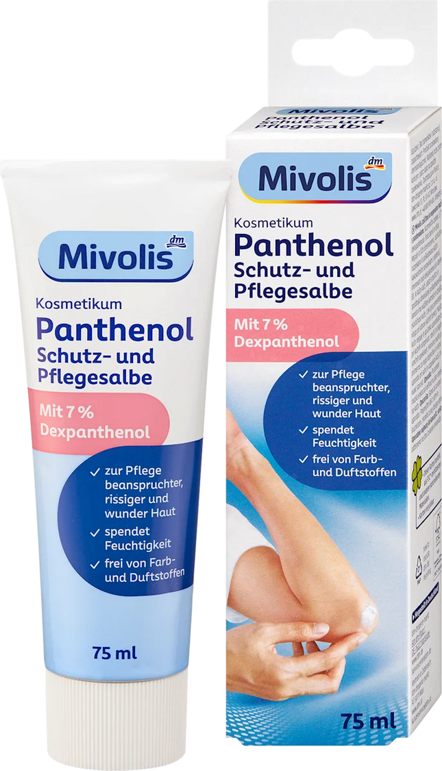 Mivolis Panthenol Schutz- und Pflegesalbe (75ml Tube)