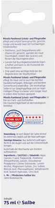 Mivolis Panthenol Schutz- und Pflegesalbe (75ml Tube)
