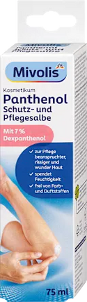 Mivolis Panthenol Schutz- und Pflegesalbe (75ml Tube)