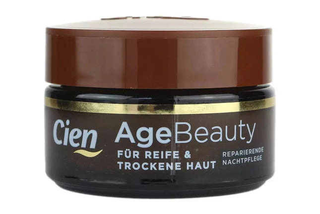 CIEN Age Beauty, Reparierende Nachtpflege mit Manuka Honig, reife Haut, 50ml