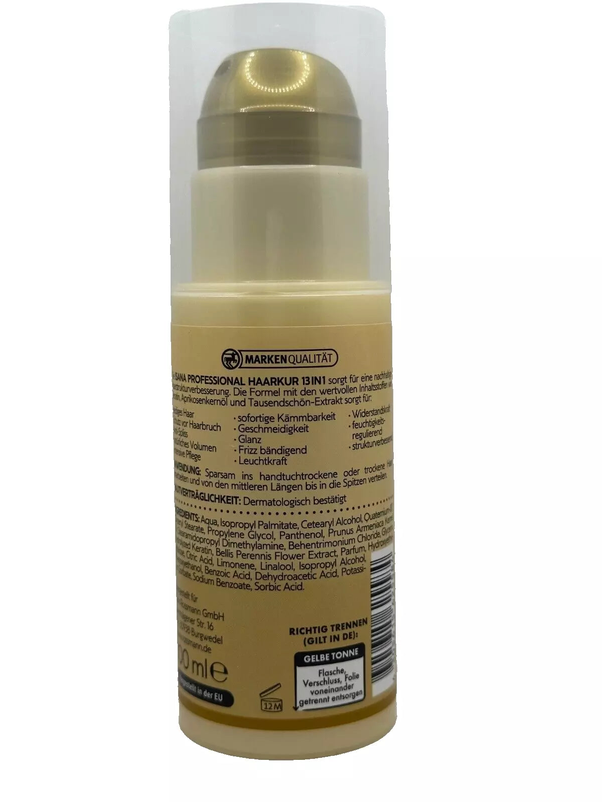 ISANA Professional Haarkur intensiv 13in1, 100 ml