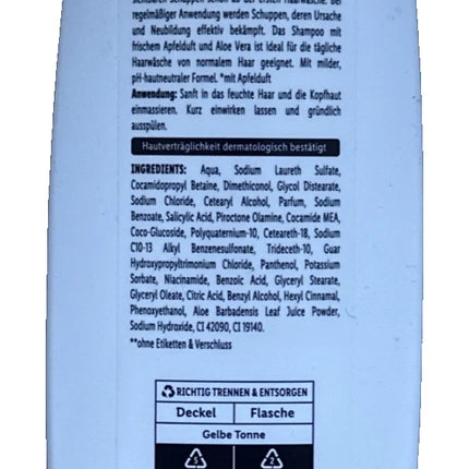 Cien Anti-Schuppen Shampoo Lemon, Vegan, 400ml, neu&ovp