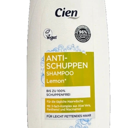 Cien Anti-Schuppen Shampoo Lemon, Vegan, 400ml, neu&ovp