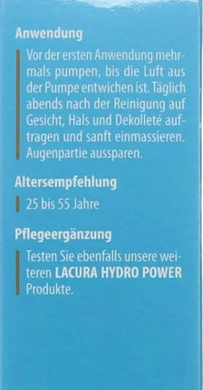 LACURA Skin Hydro Power Nachtpflege, Hyaluron-Booster, Duo-Hyaluron, 50ml